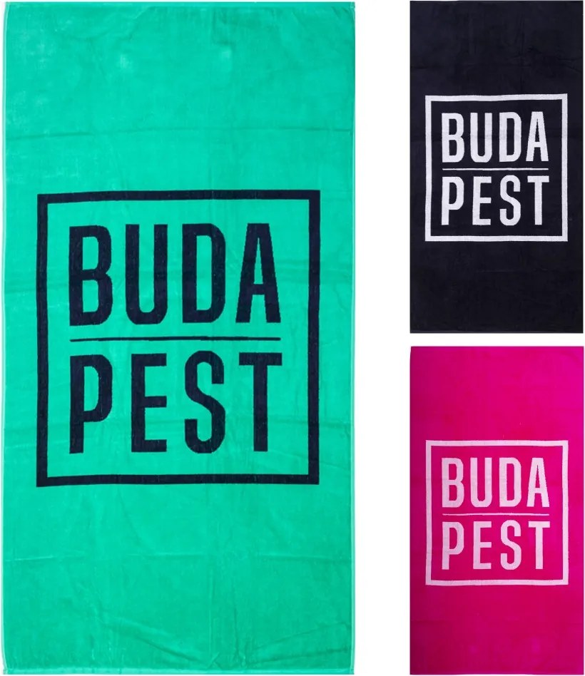 Budapest türkiz strandtörölköző