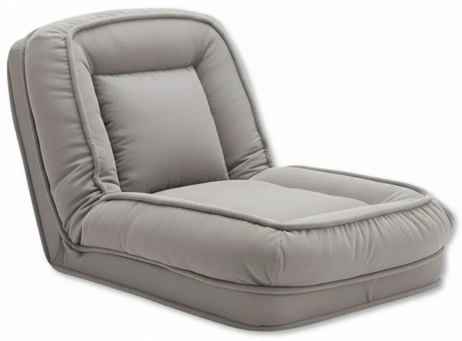 Relaxációs állítható fotel LAZY SOFA, szürke