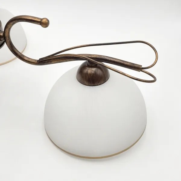 COBRA csillár rúddal 3xE27/60W/230V bronz/patina