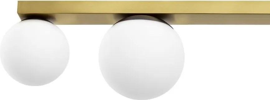 KASPA 50907405 GIGI Modern Mennyezeti Lámpa Fehér, Fekete, Sárgaréz E14 IP20