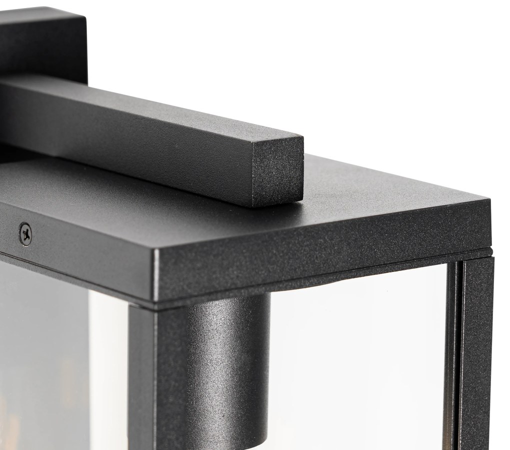 Okos kültéri fali lámpa fekete IP44, Wifi ST64-gyel - Charlois