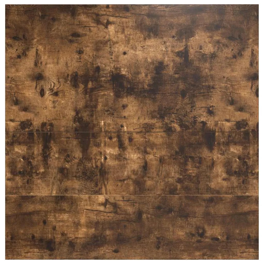 füstölt tölgy dohányzóasztal fiókokkal 70,5x70x40 cm