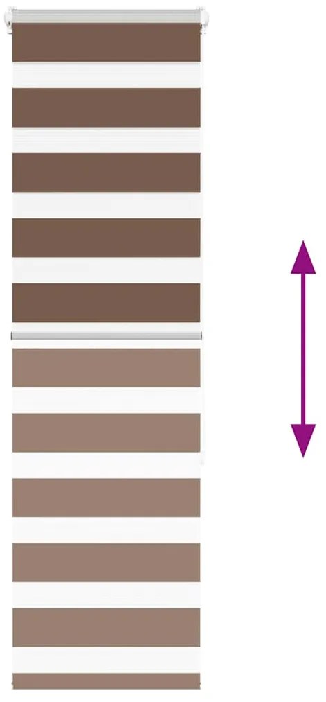 zebrafüggönnyel barna szövetszélesség 35,9 cm poliészter