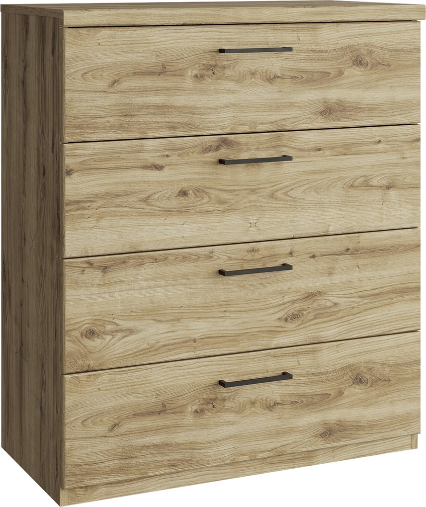 Komód 4S, navarra tölgy, DORSI