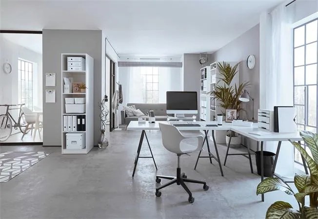 Doboz, L méret, LEITZ Click&amp;Store, fehér (E61080001)