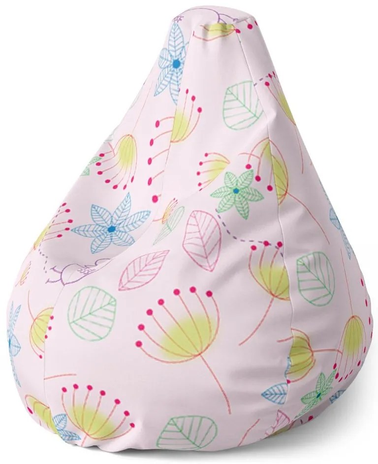 Pear babzsák színes képek, rózsaszín