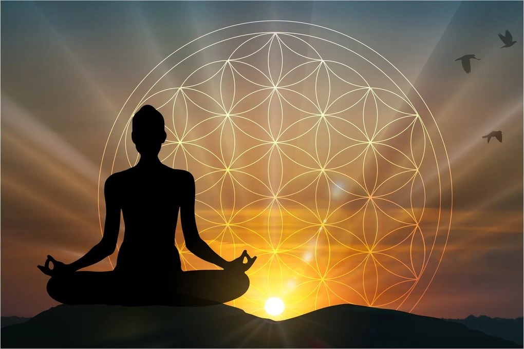 A meditáció képe (90x60 cm)