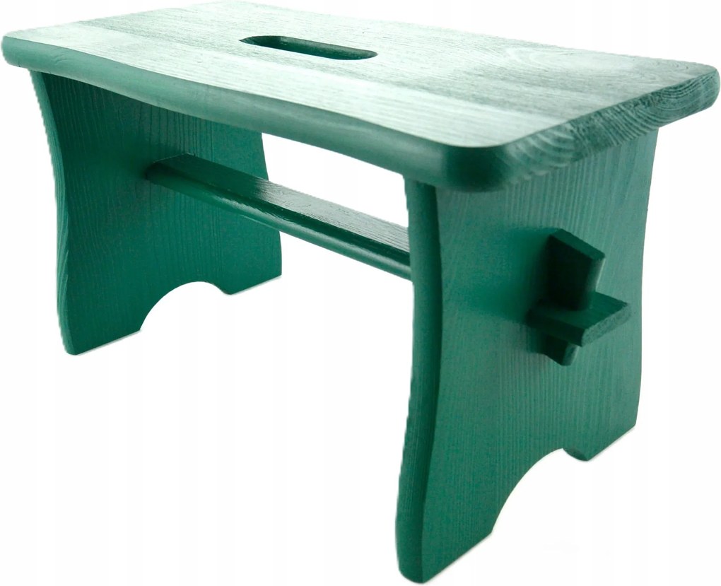 Közepes Zöld Szék Zsinór Fából Készült Zsidó Fsc konyhai állvány