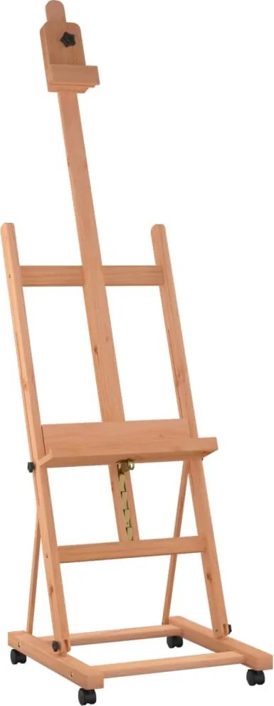 vidaXL tömör bükkfa festőállvány 55x53,5x178 cm
