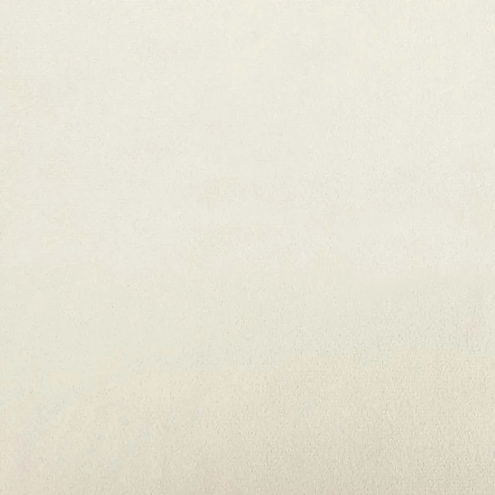 krémfehér bársonyfotel