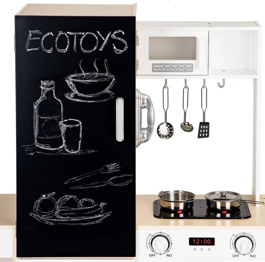 XXL fa gyerekkonyha led világítással