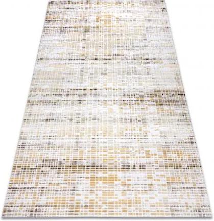 Akril DIZAYN szőnyeg 124/7058 sárga 80x150 cm