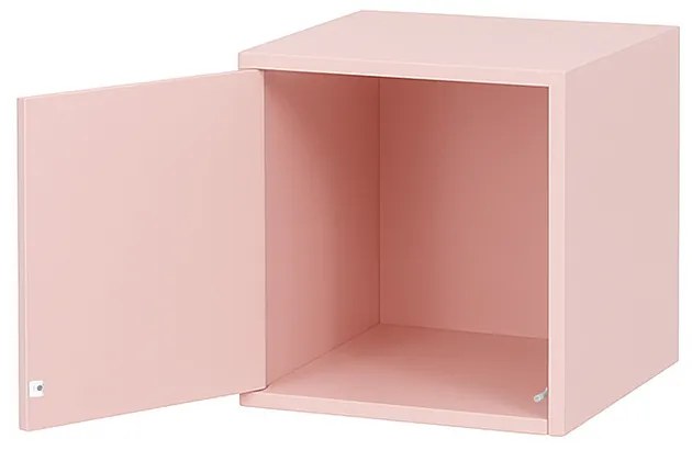 Boxie 1 ajtós fali szekrény 40x40x37 cm pink