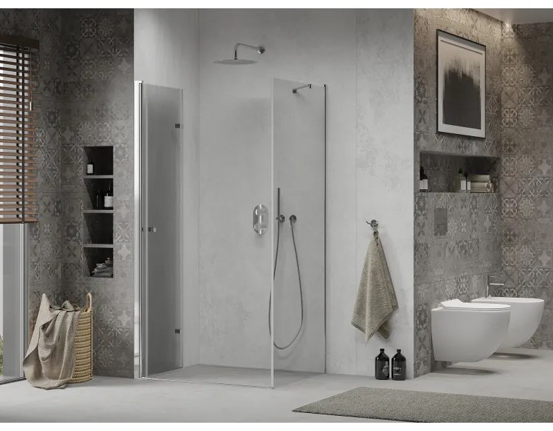 Mexen Lima zuhanykabin 70x120cm, 6mm üveg, króm profil-átlátszó üveg, 856-070-120-01-00