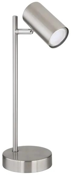 Globo 57910T - Asztali lámpa ROBBY 1xGU10/5W/230V matt króm