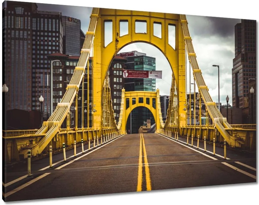 Festmények 100x70 Városi táj Kilátás