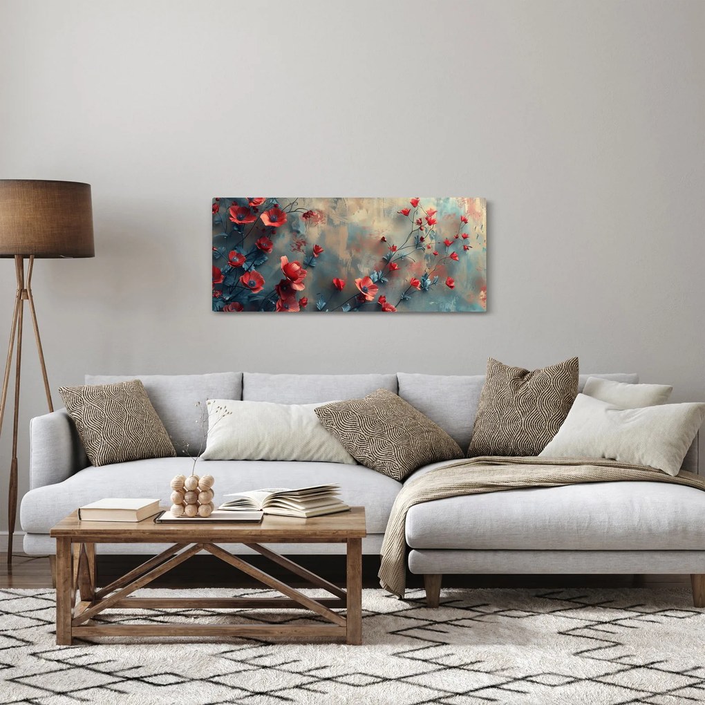 Kép - Farkas mák (120x50 cm)