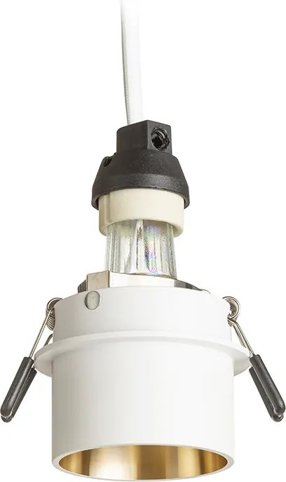 RENDL ORTA süllyesztett lámpa fehér/aranysárga 230V LED GU10 9W