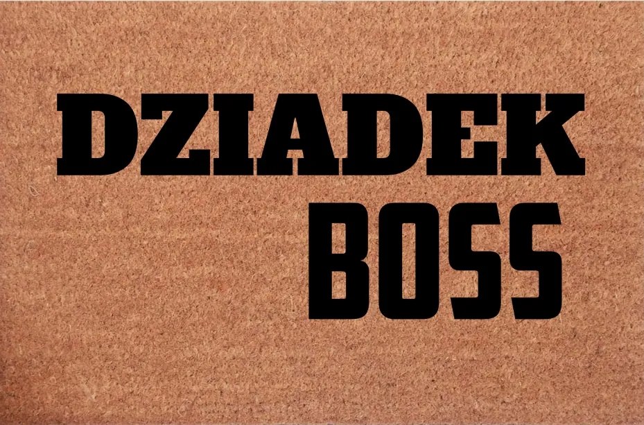 Lábtörlő az ajtóhoz nagypapa napjára nagypapa főnök ajándék