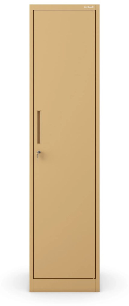 Irodai irattartó szekrény ALEX, 450 x 1850 x 400 mm, Fresh Style: bézs