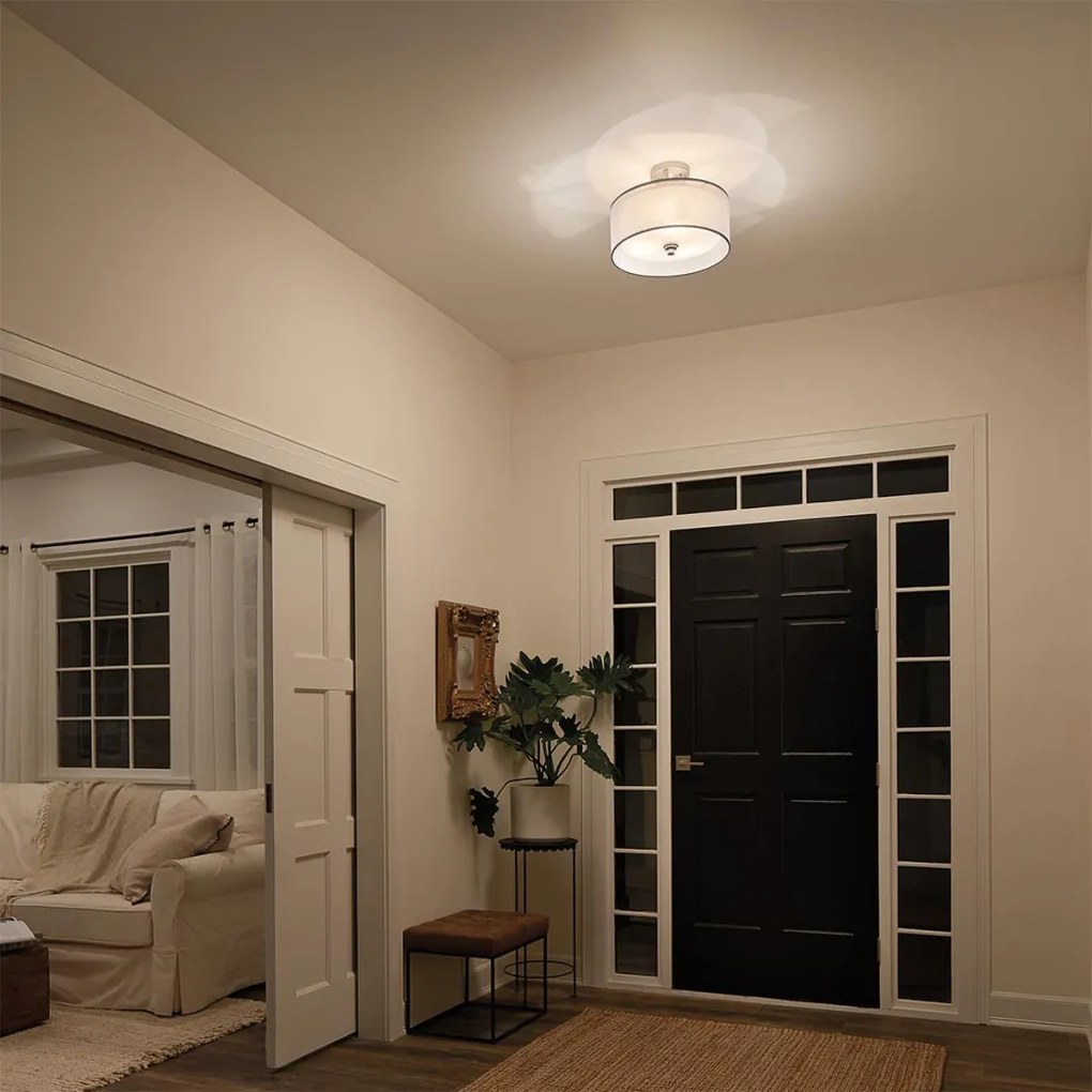 Elstead Lighting LACEY KL-LACEY-SF-AP Plafonlámpa 3x60W/E27