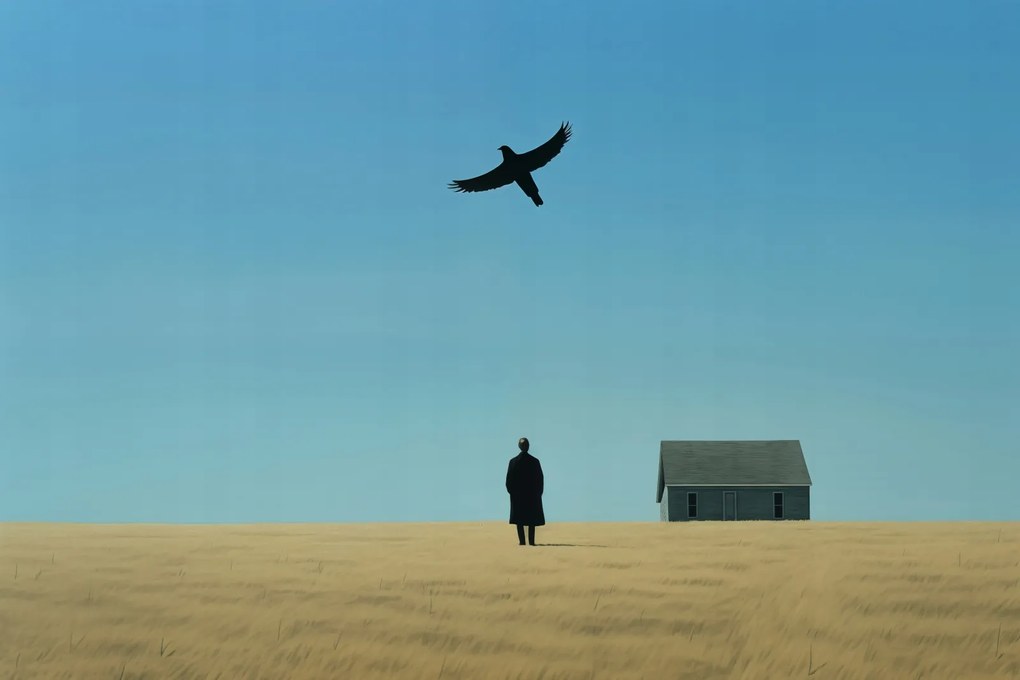 Poszter 91,5x61cm Magányos és szabad