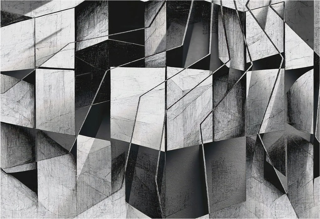 Fotótapéta Flizelina Dekoratív az irodába Geometrikus absztrakt 152x104