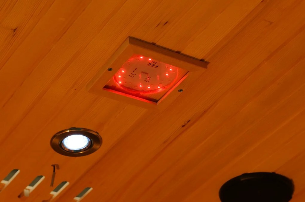 Sauna DeLuxe 2200 Carbon - BT, barna