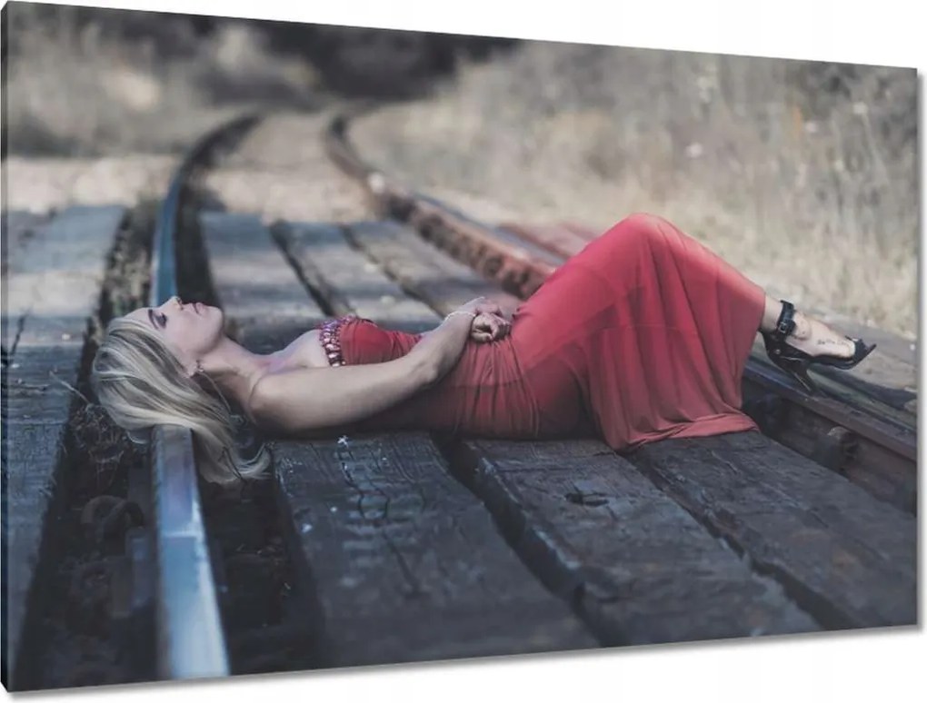 Képek 120x80 Vasút Vonatok Sínek