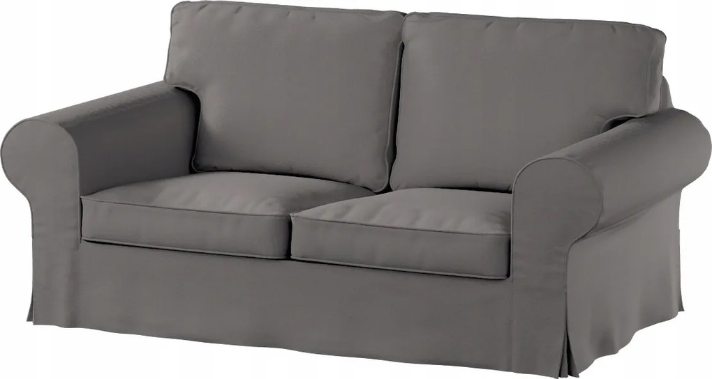 Ektorp 2 személyes kanapé huzat, összecsukható Ikea sötét bézs