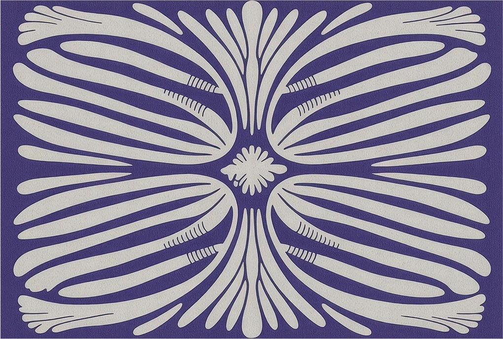 Dekoratív Fotótapéta Hálószobába Virágos szimmetria 104x70