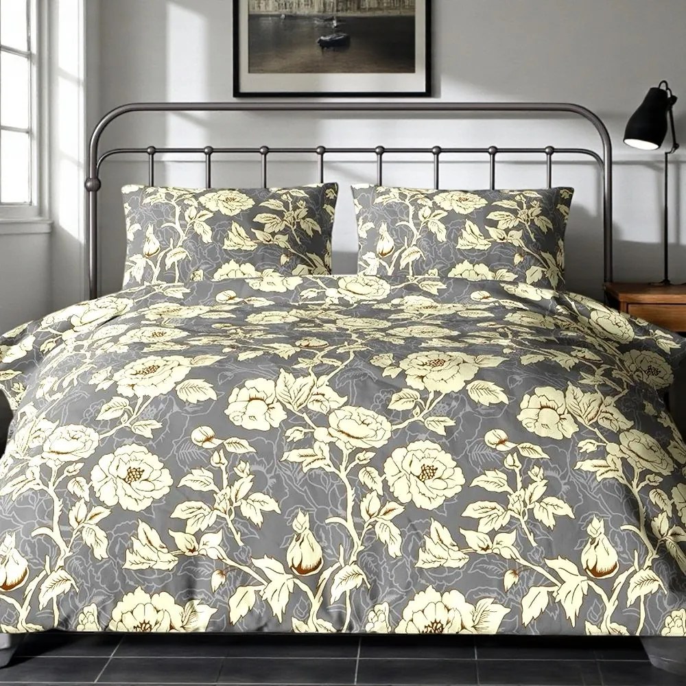 FLANEL mintájú ágyneműhuzat Homa BRES TALE 140x200 cm