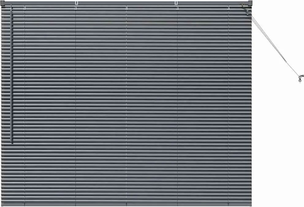 vidaXL Zsalugáter Redőnyök Sötétszürke 130 x 155 cm Alumínium