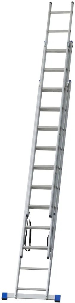 G21 háromrészes létra 7,6m 3x11 létrafok