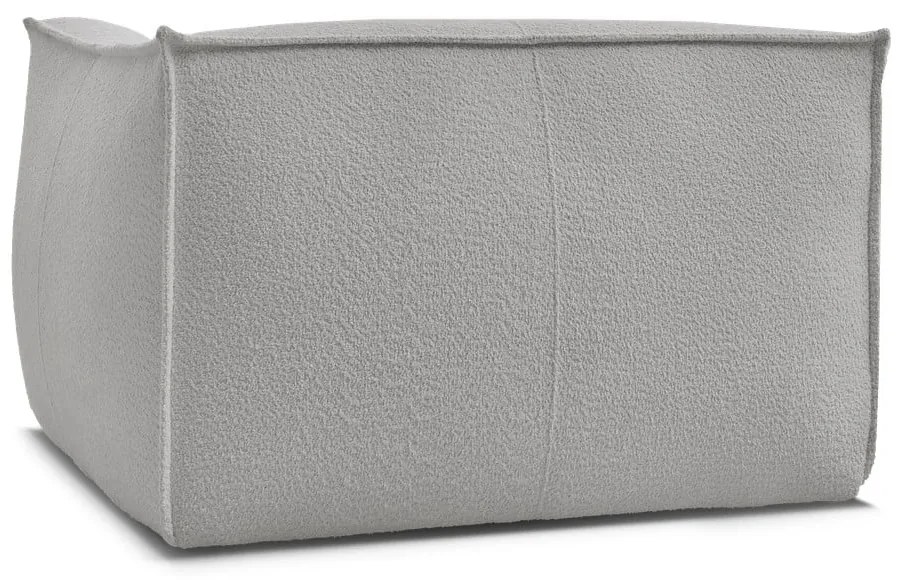 Világosszürke buklé fotel Giorgia – Bobochic Paris