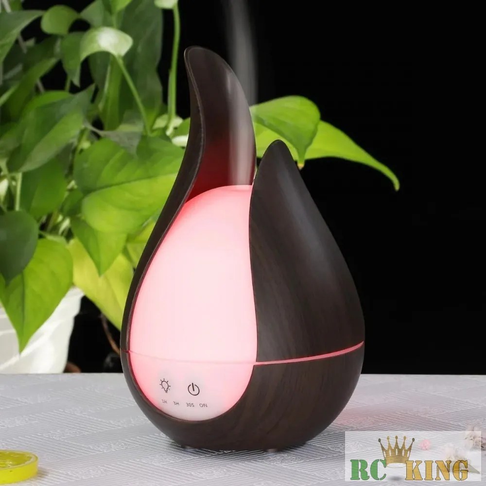 DESIGN Aromaterápiás Párologtató, Ultrahangos Párásító és Illatosító Készülék Távirányítóval FT-XX781