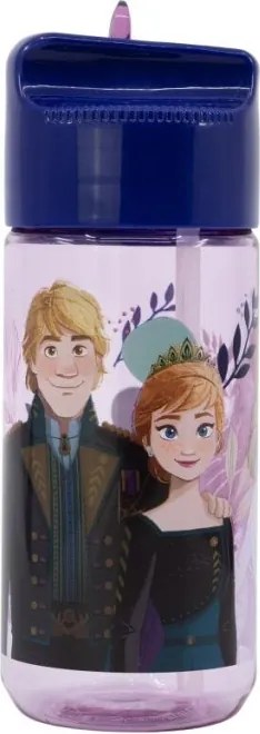 Disney Jégvarázs Journey Hydro műanyag szívószálas kulacs 430 ml