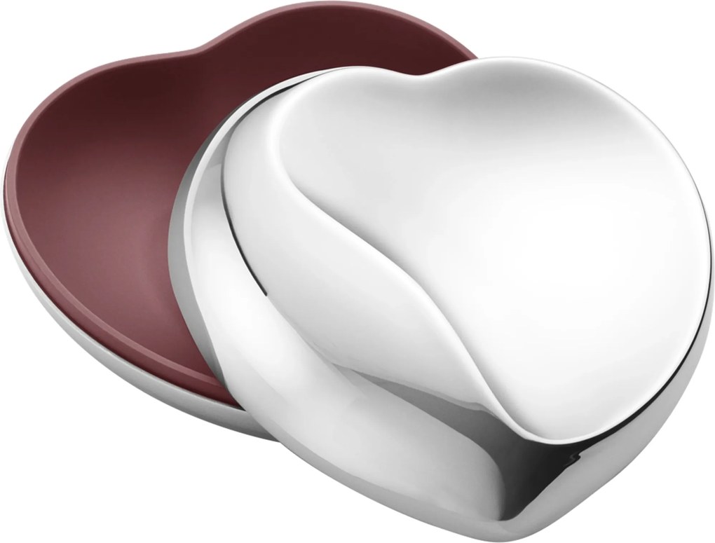 Ékszerdoboz / tárolódoboz SZÍVES DOBOZ, L-es méret - Georg Jensen