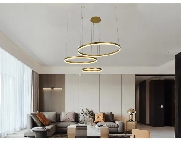 LED Dimmelhető csillár zsinóron LED/125W/230V 3000-6500K + távirányítás