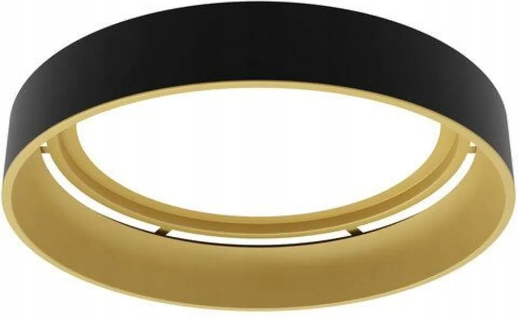 Ledvance keret Sf Circular 500 lámpához, fekete/arany, acél, Ø560 mm, 105 mm, C