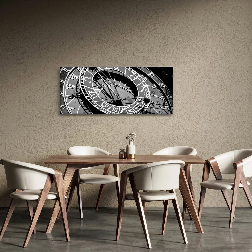 Kép - Csillagászati óra, Prága, Cseh Köztársaság (120x50 cm)