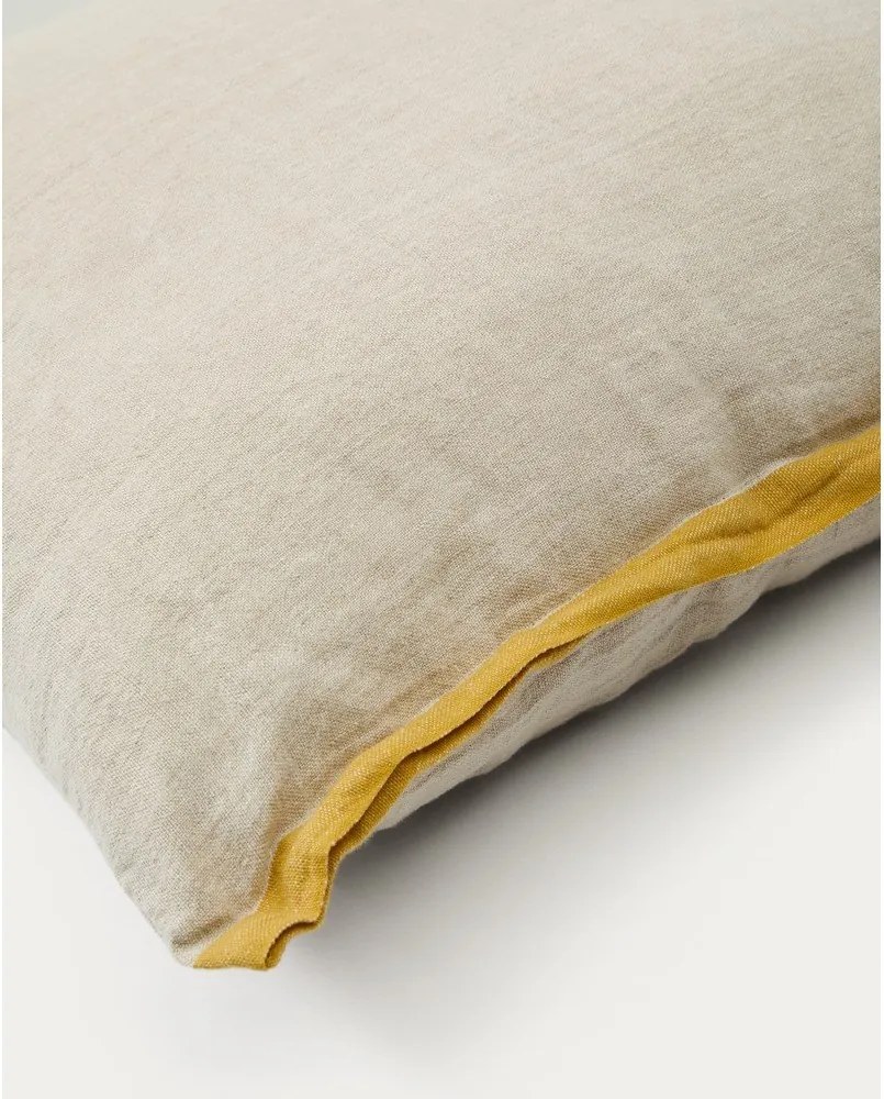 Len párnahuzat 45x45 cm Suerta – Kave Home