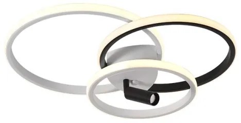 LED állítható mennyezeti lámpa LED/70W/230V 3000-6500K fehér/fekete + DO