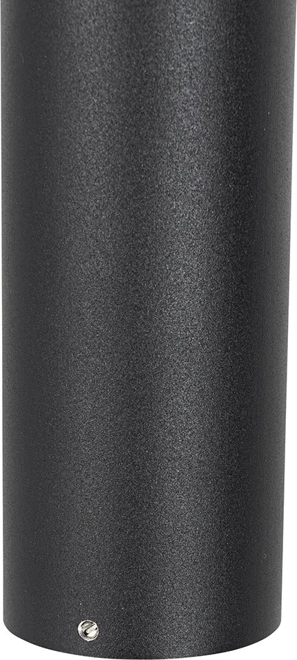 Álló kültéri lámpa fekete 50 cm állítható - Duo