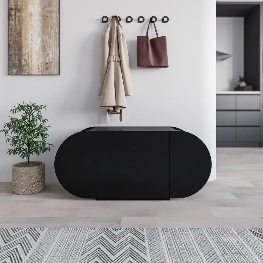 Cipőtároló Pozy Shoe Bench - Black