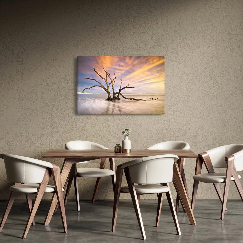 Egy fa képe az óceánban (90x60 cm)