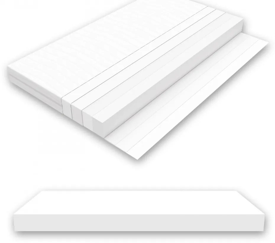 Pocket 160x200 cm ágykeret Adormo Smart 15 cm matraccal - Kronberg tölgy N