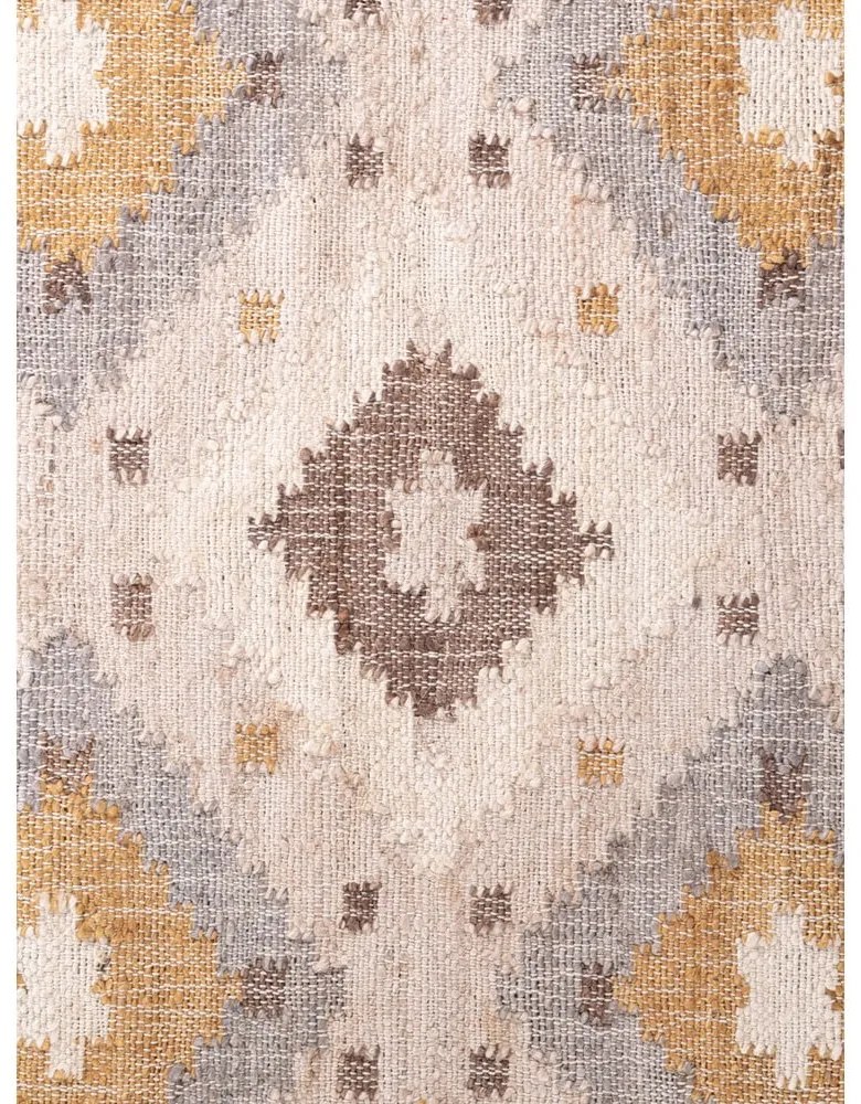 Krémszínű kézi szövésű juta futószőnyeg 80x200 cm Roya Imani – Elle Decoration