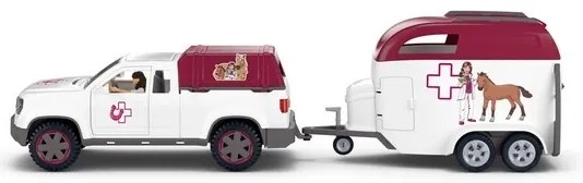 Schleich 42704 Mobil állatorvos pótkocsival
