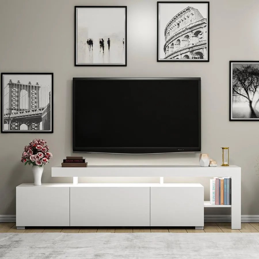 TV szekrény Beliz - White